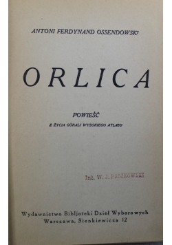 Orlica 1925 r.