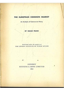 The European common market
