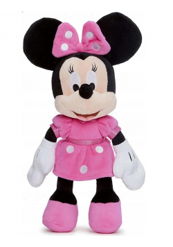 Disney Minnie maskotka pluszowa róż 25cm