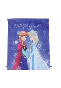 Worek na kapcie Frozen Follow Your Heart