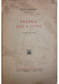 Polska dziś a jutro, 1926 r.