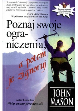 Poznaj swoje ograniczenia