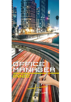 Kalendarz 2022 paskowy szeroki Office Manager