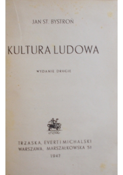 Kultura ludowa,1947r.