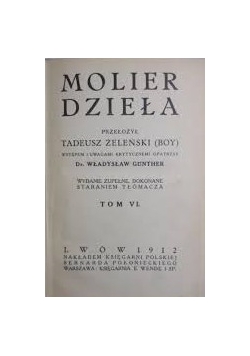 Dzieła, tom I,  1912r.