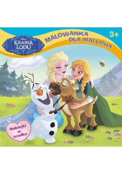Malowanka dla malucha. Kraina lodu