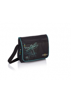Torba na ramię AN-19 Animals 2 Shiny&Teal ASTRA