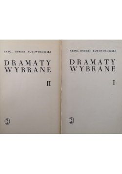 Dramaty wybrane, Tom 1 i 2