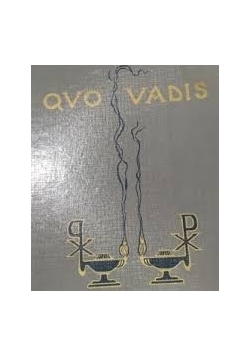QVO VADIS, Reprint z 1902 r.