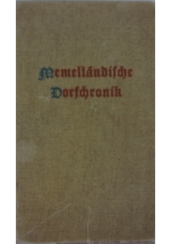 Memellandische Dorfchronik, 1938 r.