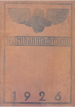 Der Eisenbahnfachmann 1926,  1926r.