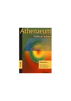 Athenaeum, Political Science, Vol. 20/2008