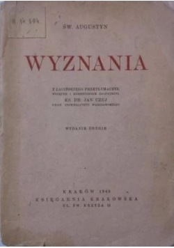 Wyznania, 1949r.