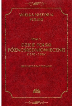 Dzieje Polski późnośredniowiecznej 1370  1506 Tom III