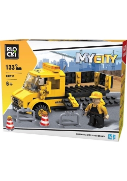 Klocki Blocki MyCity Roboty drogowe 133 elementy