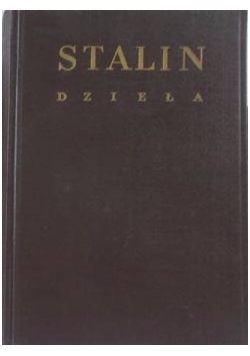 Stalin dzieła Tom I 1949r