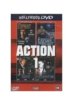 Action 1 (The Expert, Expect No Mercy, Death Ring, The Gladiator) DVD Region 2, Nowa