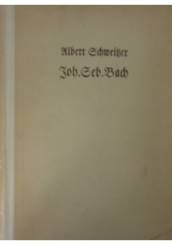 Joh. Seb. Bach, 1947 r.