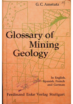 Glossary of mining  geology