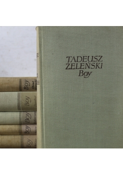 Żeleński Pisma 6 książek