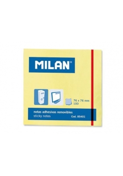 Karteczki samoprzylepne 76x76/100K MILAN