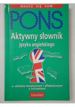 PONS Aktywny słownik języka angielskiego