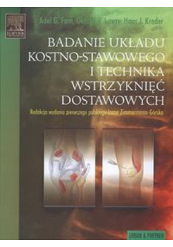 Badanie układu kostno - stawowego i technika wstrzyknięć dostawowych NOWA