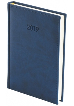 Kalendarz 2019 A4 Dzienny Vivella Granat