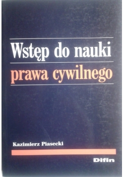 Wstęp do nauki prawa cywilnego