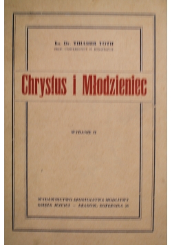 Chrystus i Młodzieniec wydanie II 1948 r