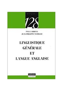 Linguistique générale et langue anglaise