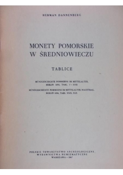 Monety pomorskie w średniowieczu