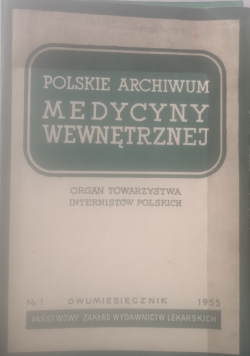 Polskie archiwum medycyny wewnętrznej nr 1