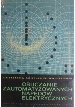 Obliczanie zautomatyzowanych napędów elektrycznych