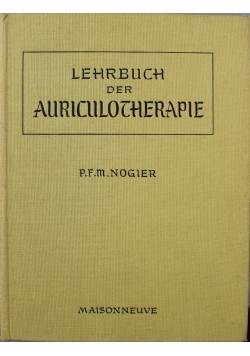 Lehrbuch der auriculotherapie