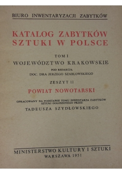 Katalog zabytków sztuki w Polsce Tom I Zeszyt 11