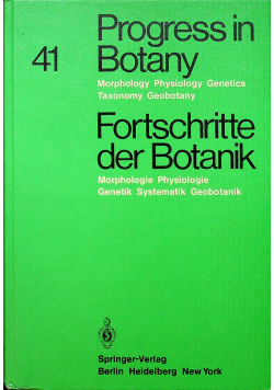Progress in Botany Fortschritte der Botanik 41