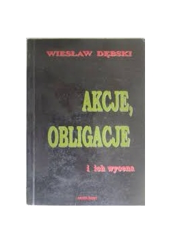 Akcje obligacje i ich wycena