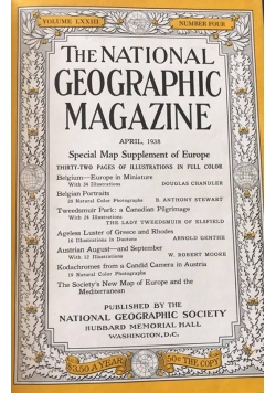 The National Geographic Magazine  nr 4-6/1938 r.