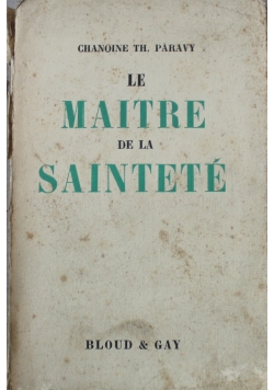 Le Maitre de la Saintete 1939 r