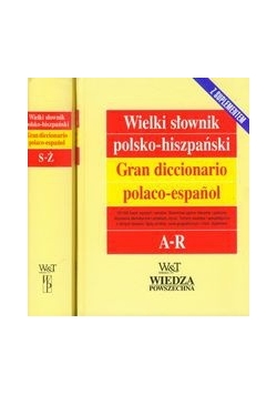 Wielki słownik polsko-hiszpański t.1/2 z suplementem