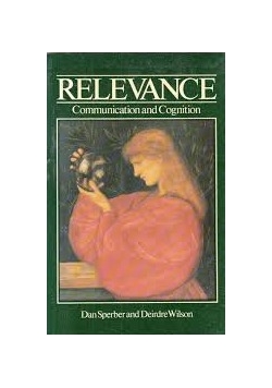 Relevance - communication and Cognition