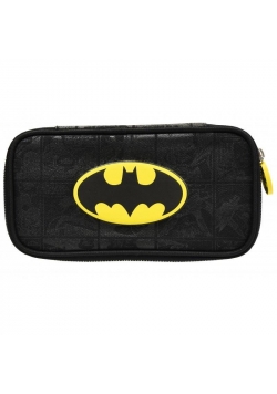 Piórnik owalny kompaktowy Batman