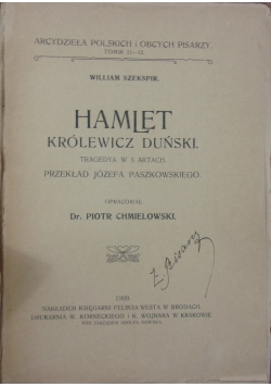 Hamlet Królewicz Duński