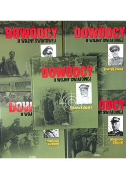 Dowódcy II wojny światowej, zestaw 5 książek