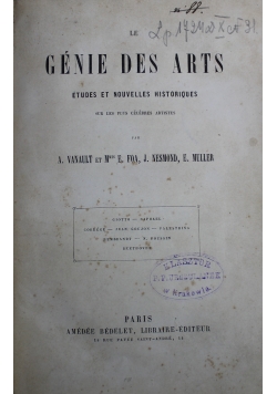 Le Genie des Arts ok 1845 r.