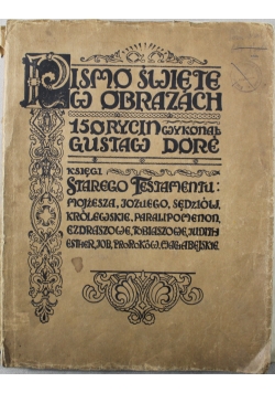 Pismo Święte w obrazach Gustawa Dore 1935 r.