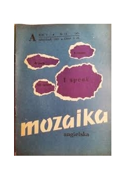 Mozaika angielska 1961