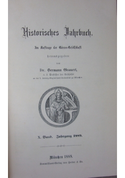 Historisches Jahrbuch, 1888 r.