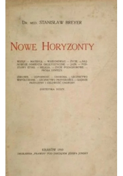 Nowe horyzonty,1910r
